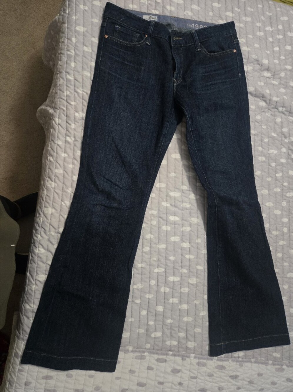 GAP Women's Dark Blue Flare Jeans